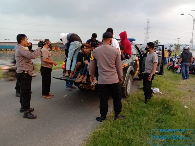 Polsek Sukolilo Ganti Merazia Pelaku Balapan Liar