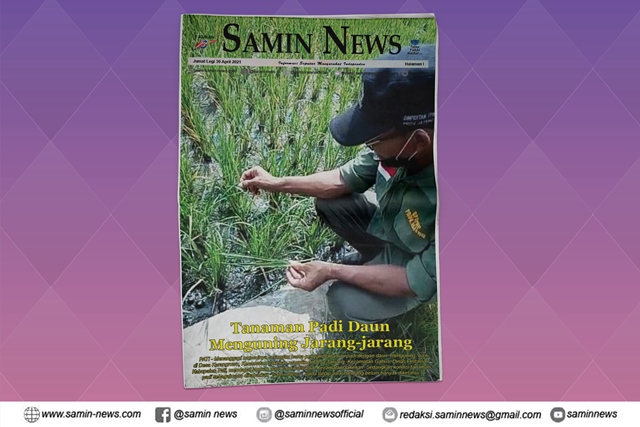 E-Koran Samin News Edisi 30 April 2021