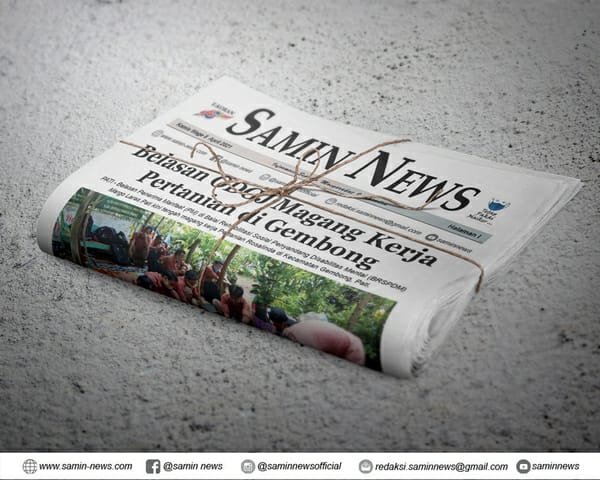 E-Koran Samin News Edisi 8 April 2021