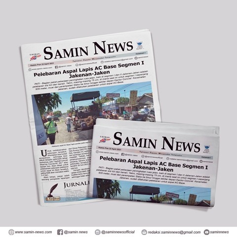 E-Koran Samin News Edisi 22 April 2021