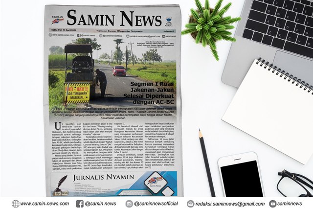 E-Koran Samin News Edisi 17 April 2021