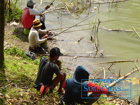 Puasa di Hari Pertama; Pemancing Menyerbu Waduk Gunungrowo
