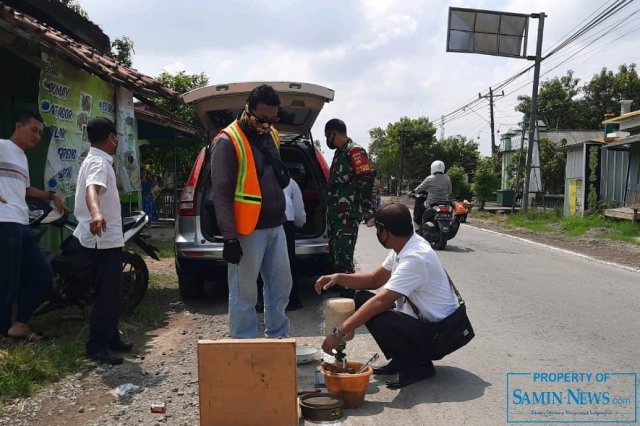 Test Tingkat Kepadatan Pelebaran Ruas Jalan Jakenan-Jaken