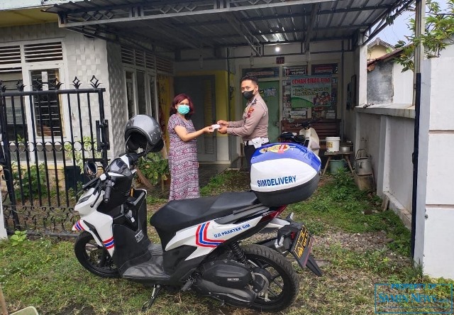 Satlantas Polres Pati Bentuk SIM Delivery