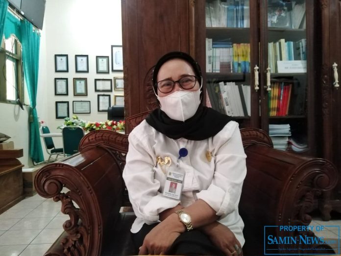 Kepala SMP Negeri 3 Pati, Ruqayah.