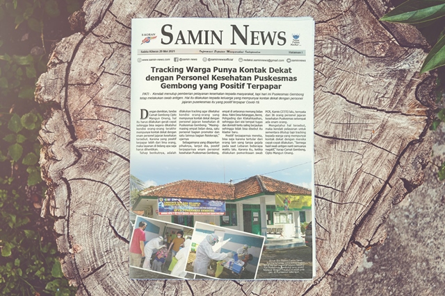 E-Koran Samin News Edisi 29 Mei 2021