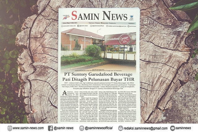 E-Koran Samin News Edisi 18 Mei 2021