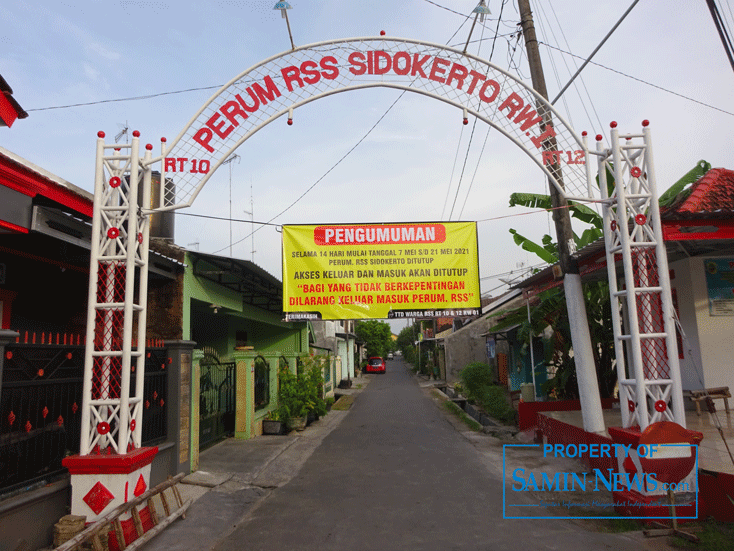 RSS Sidokerto Saat Shalat Idul Fitri Lengang