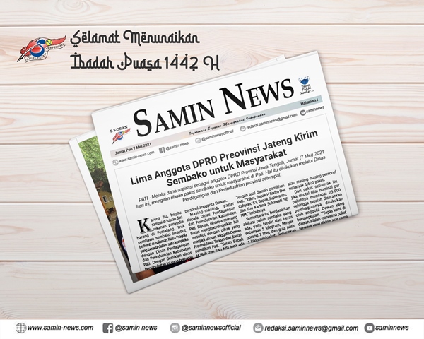 E-Koran Samin News Edisi 7 Mei 2021