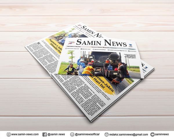 E-Koran Samin News Edisi 19 Mei 2021