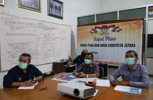 Sambut Pilkada Serentak 2024, KPU Jepara Ikuti Rakor Bakohumas