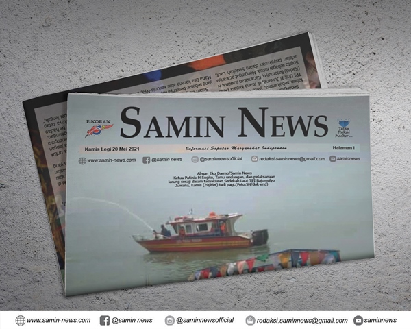 E-Koran Samin News Edisi 20 Mei 2021