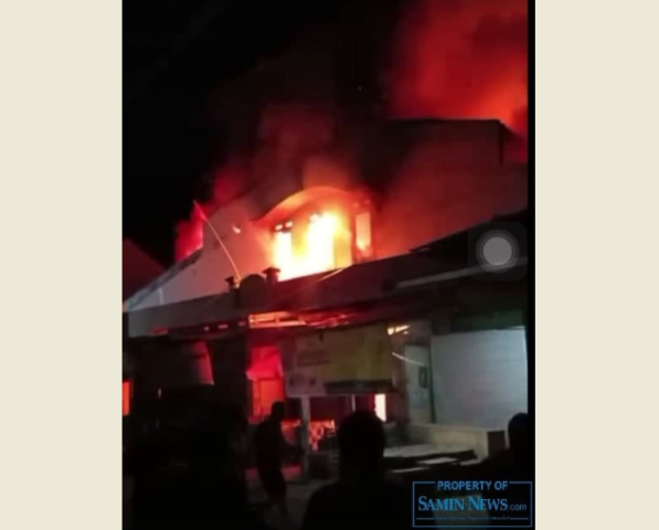 Pasar KUD Sukolilo Dinihari Tadi Terbakar