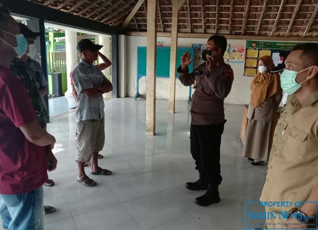 Polsek Sukolilo Kumpulkan Pemudik Dilakukan Swab Antigen