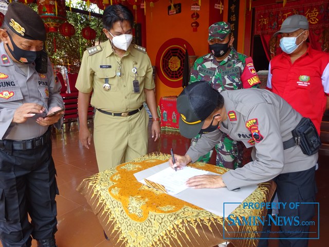 56 Warga RSS Sidokerto yang Positif Terpapar Covid-19 Terima Bantuan Beras dari Budha Tzu Chi