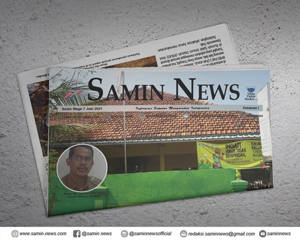 E-Koran Samin News Edisi 7 Juni 2021