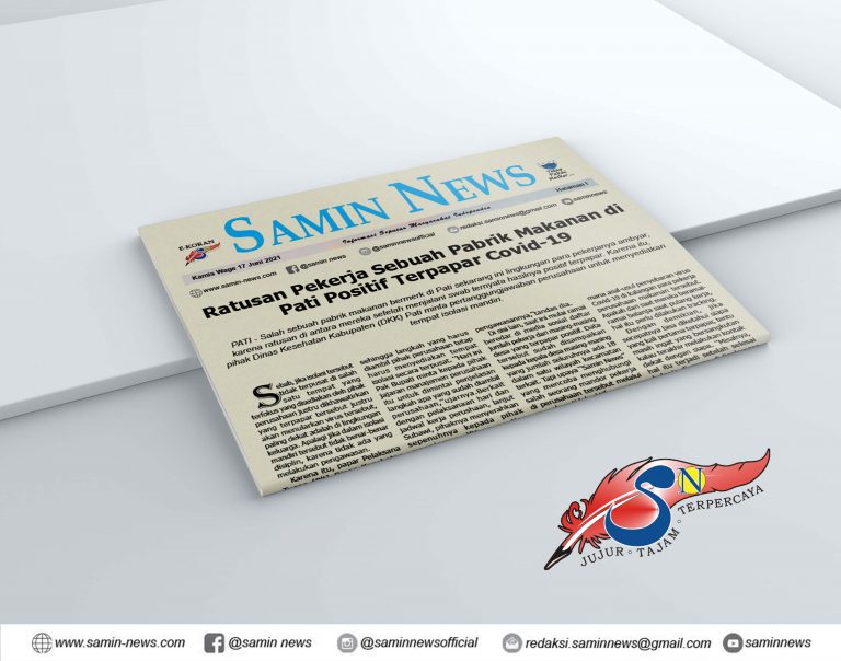 E-Koran Samin News Edisi 17 Juni 2021