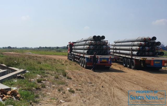 Persiapan Pelaksanaan Paket Pekerjaan Pemasangan Turap Penyangga Dermaga Tambat Kapal