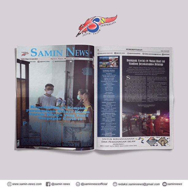 E-Koran Samin News Edisi 12 Juni 2021
