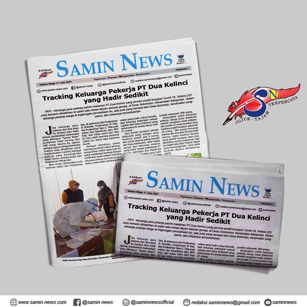 E-Koran Samin News Edisi 22 Juni 2021