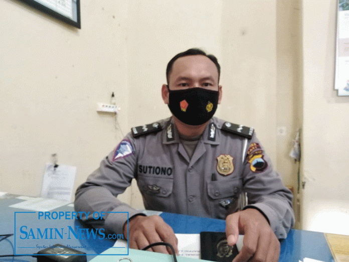 Bintara Urusan (Baur) Tilang Satlantas Polres Pati, Ipda Sutiono Ipda Sutiono