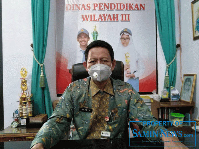 Kepala Cabang Dinas Pendidikan Wilayah III Provinsi Jawa Tengah, Sunoto