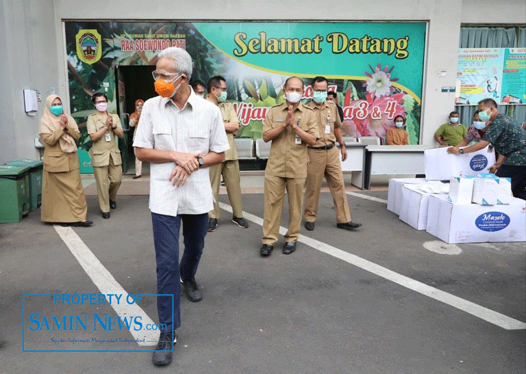 Pemkab Pati Sediakan Tempat Isolasi Tambahan, Ganjar Sebut Bed Isolasi Longgar