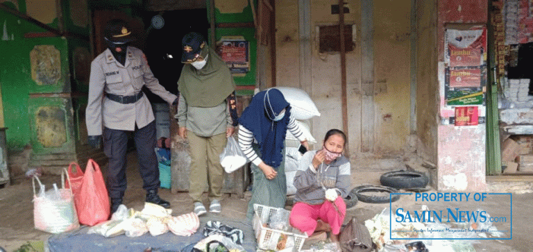 Operasi Yustisi Sasar di Pasar Tlogowungu