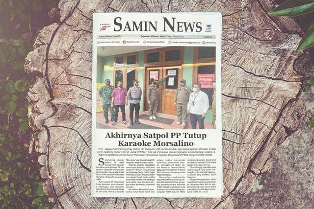 E-Koran Samin News Edisi 3 Juli 2021