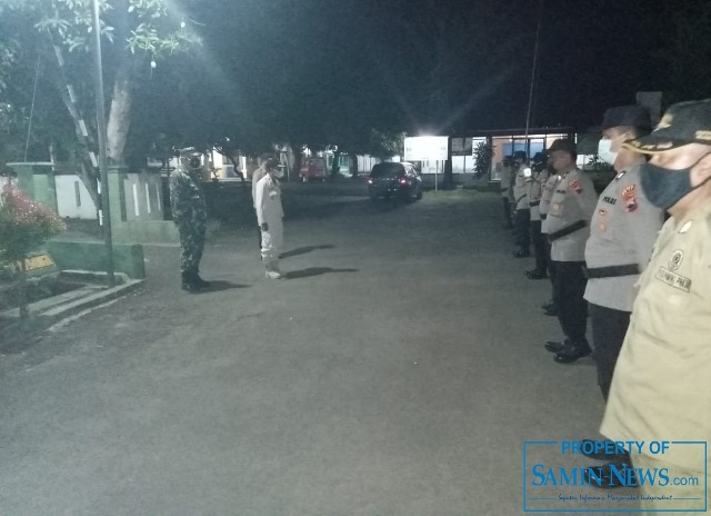 Operasi Bersama Penegakan PPKM Darurat di Kecamatan Tlogowungu