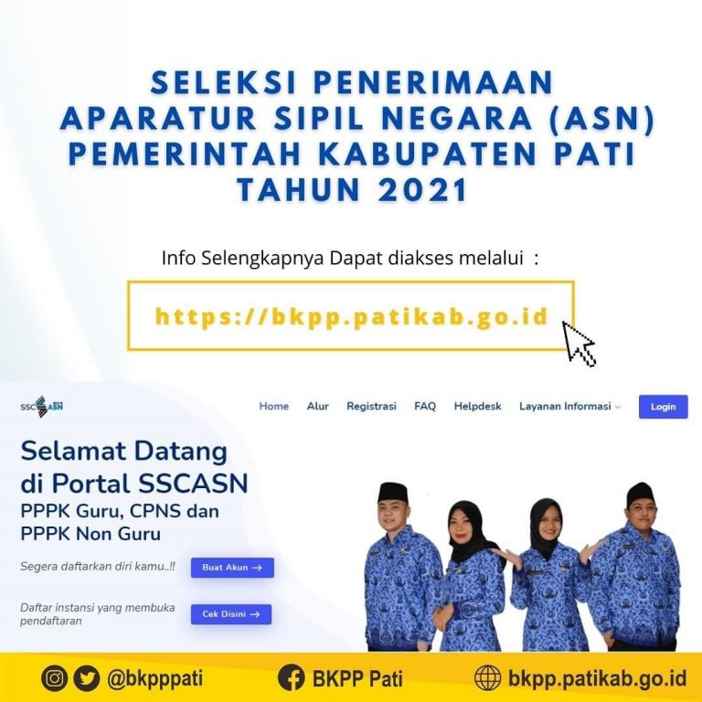 Pemkab Pati Buka Pendaftaran ASN Tahun 2021