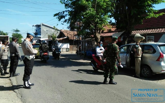 Tim Gugus Tugas Penanganan Covid-19 Kecamatan Jakenan Mulai Bergerak Mengedukasi Warga