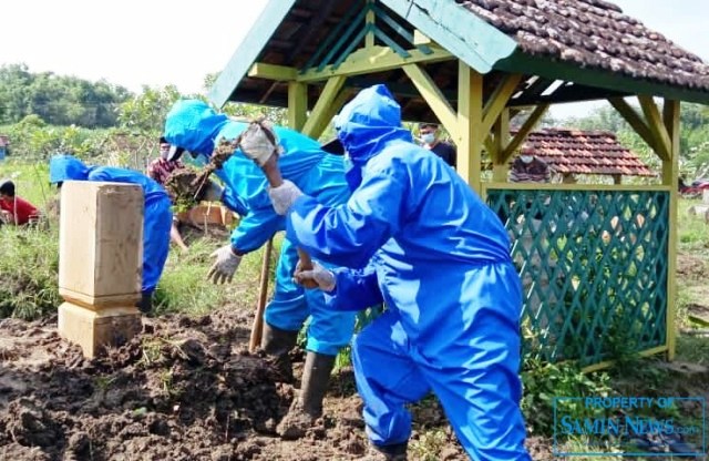 Kemarin Pemakaman Jenazah Standar Covid-19 di Pati Kembali Menurun di Bawah Angka 20