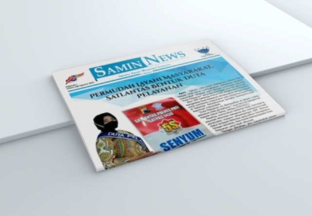 E-Koran Samin News Edisi 3 Agustus 2021