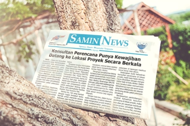E-Koran Samin News Edisi 5 Agustus 2021