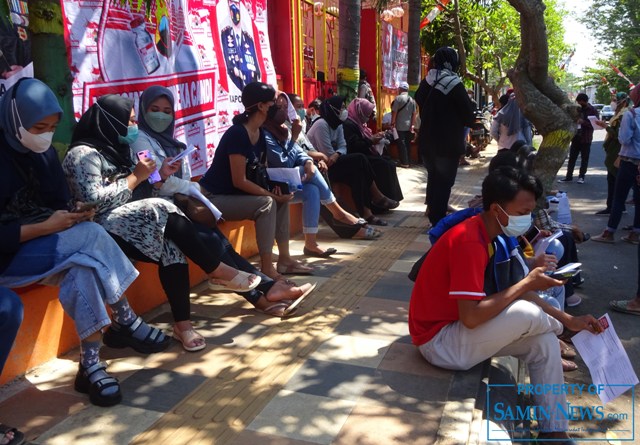 Kerja Sama dengan Gusdurian Polres Pati Gelar Vaksinasi di Kelenteng Hok Tik Bio