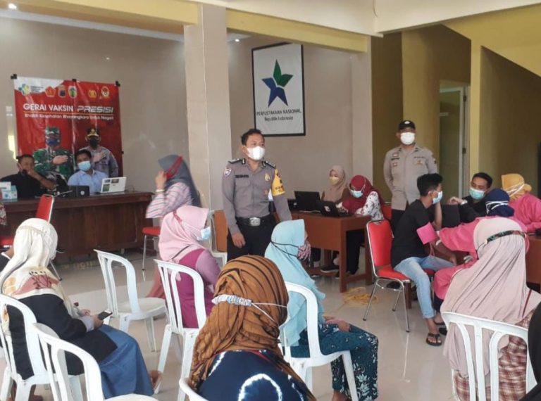 Polsek Donorojo Kembali Gelar Gerai Vaksin Presisi