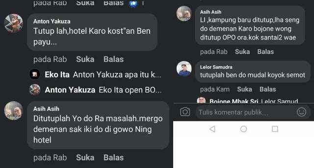 Penutupan Prostitusi di Pati, Netizen Utarakan Pendapatnya