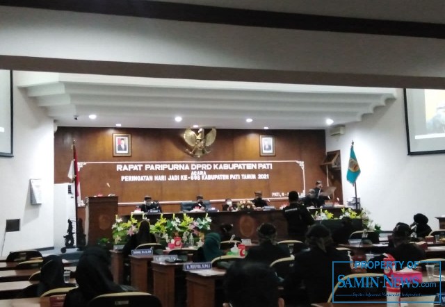 Pemkab Pati Bersama DPRD Gelar Rapat Paripurna HUT Kabupaten Pati ke-698