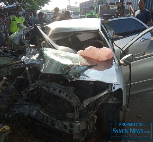 Laka Lantas Melibatkan Dua Kendaraan di Jalan Pati-Juwana