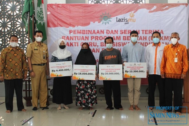 Peringati Tahun Baru Hijriyah dan HUT RI, Lazismu Pati Bantu Anak Yatim Hingga Bedah Rumah