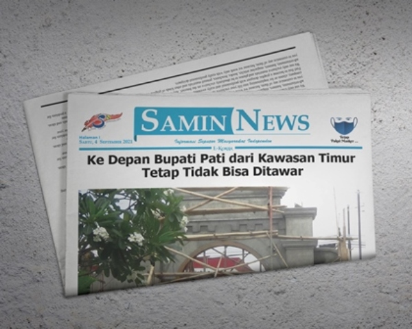 E-Koran Samin News Edisi 4 September 2021
