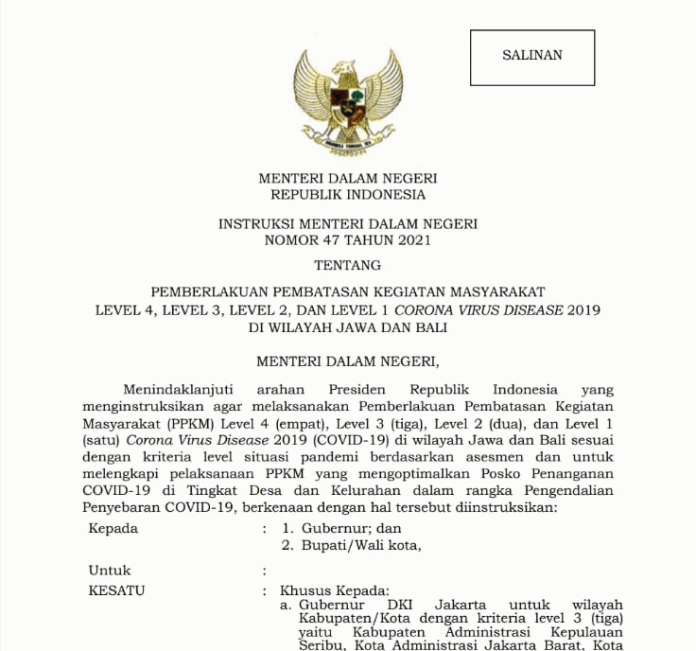 instruksi Mendagri