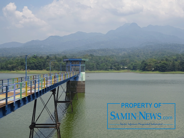 Puncak Kemarau Air Waduk Seloromo Tidak Sampai Banyak Berkurang