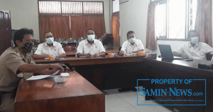 Rapat bersama dengan sejumlah pengurus Koni Kabupaten Pati