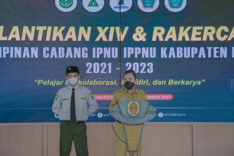 Pengurus IPNU-IPPNU Dilantik, Bupati Harap Jadi SDM Agen Perubahan