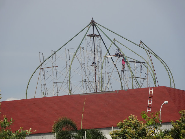 Pelaksanaan Paket Pekerjaan Kubah Masjid Besar Pati Tak Tuntas Sampai Berakhirnya HK