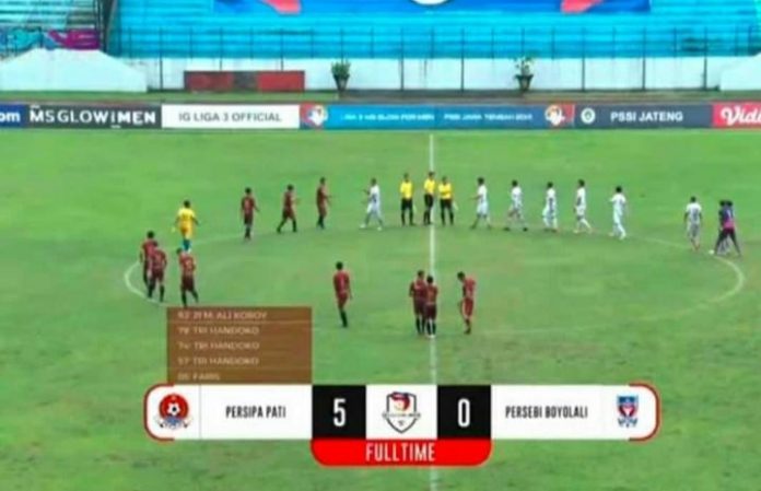 Persipa Pati melibas Persebi Boyolali dengan skor 5-0 di final MS Glow for Men Liga 3 Jawa Tengah
