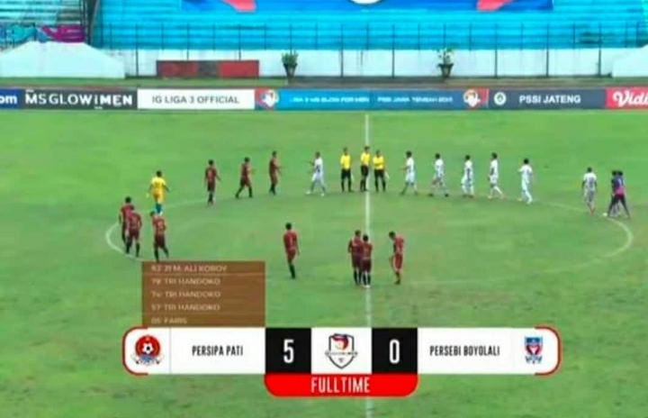 Drama Pesta 5 Gol Persipa Pati vs Persebi Boyolali di Final MS Glow for Men Liga 3 Jawa Tengah
