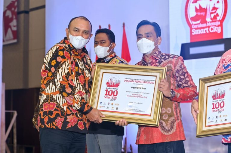 Berkat Aplikasi Santun, Kabupaten Pati Raih Penghargaan Smart City